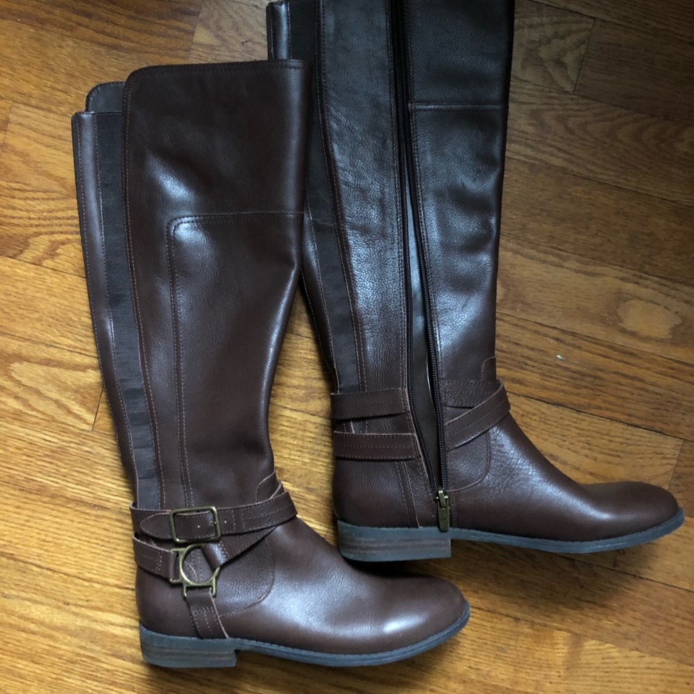 Marc Fisher High Brown Boots